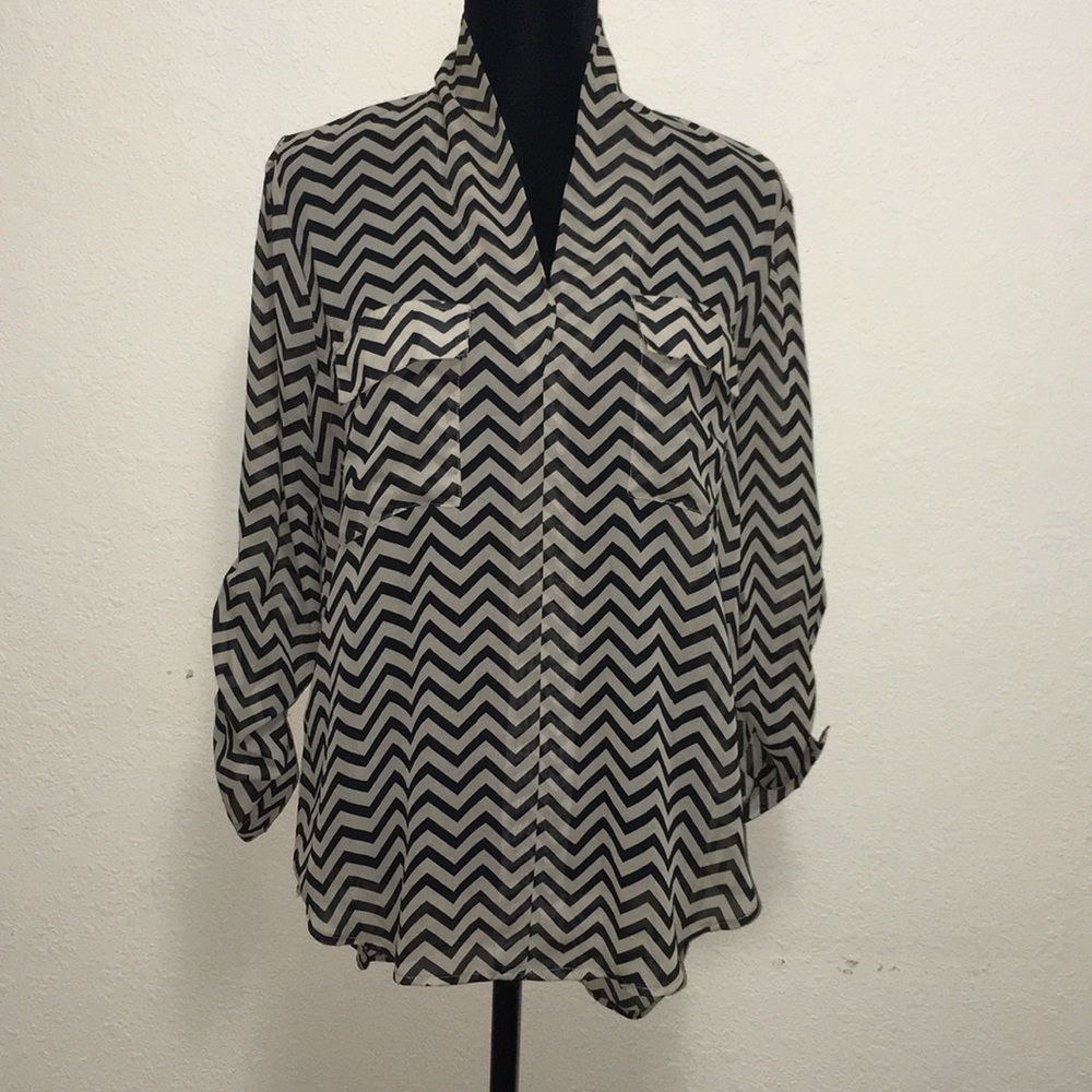 Chevron Tunic Size XL